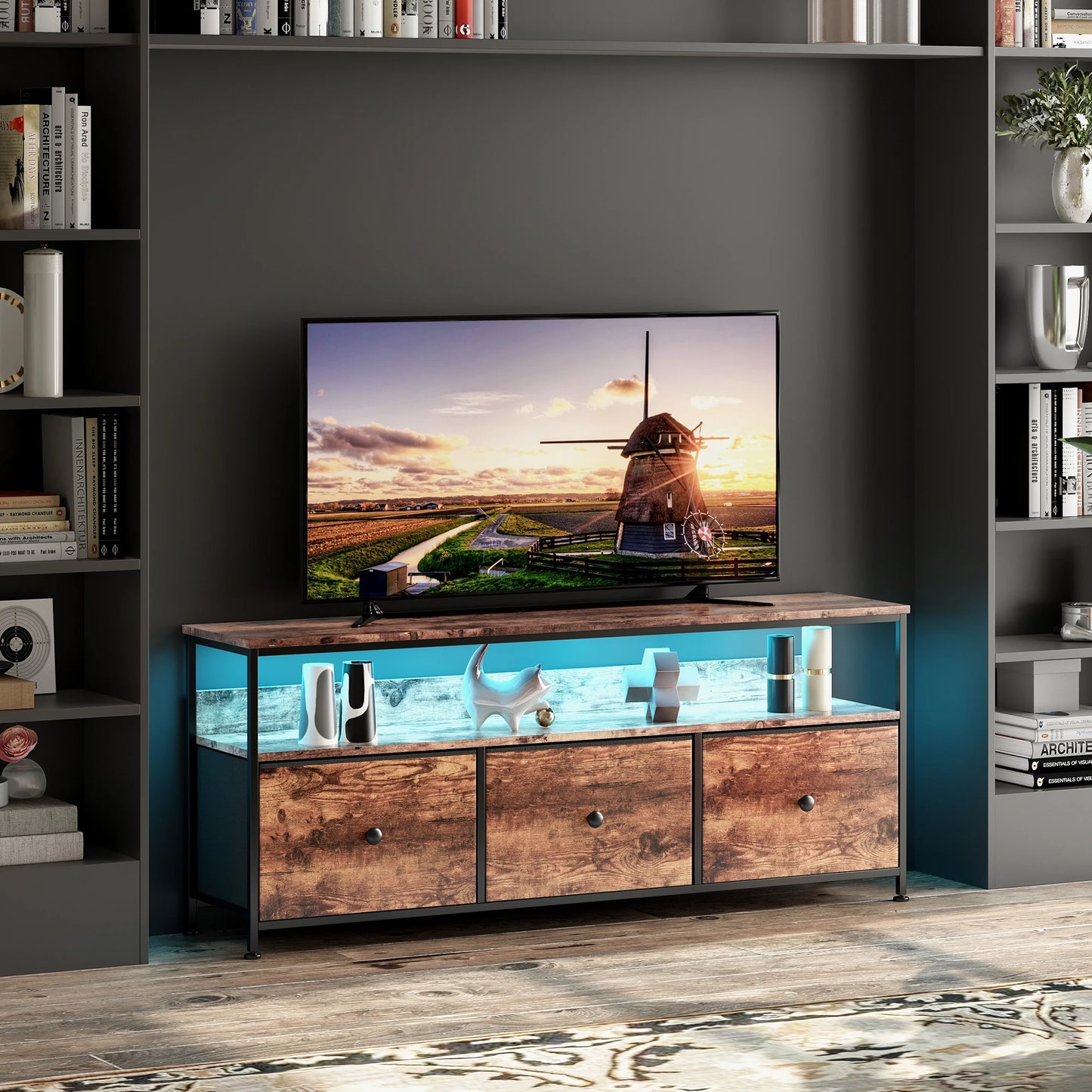 TV-meubel - Bruin