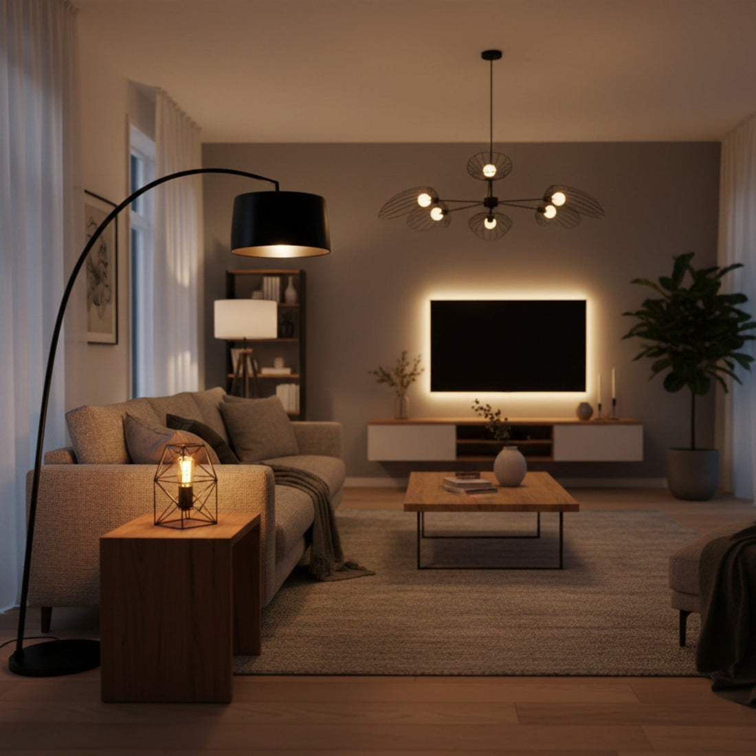 Trendy verlichting voor een sfeervol interieur