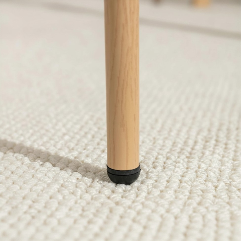 Eettafelstoelen - Set van 2 - Houten Frame - Padded Zittingen