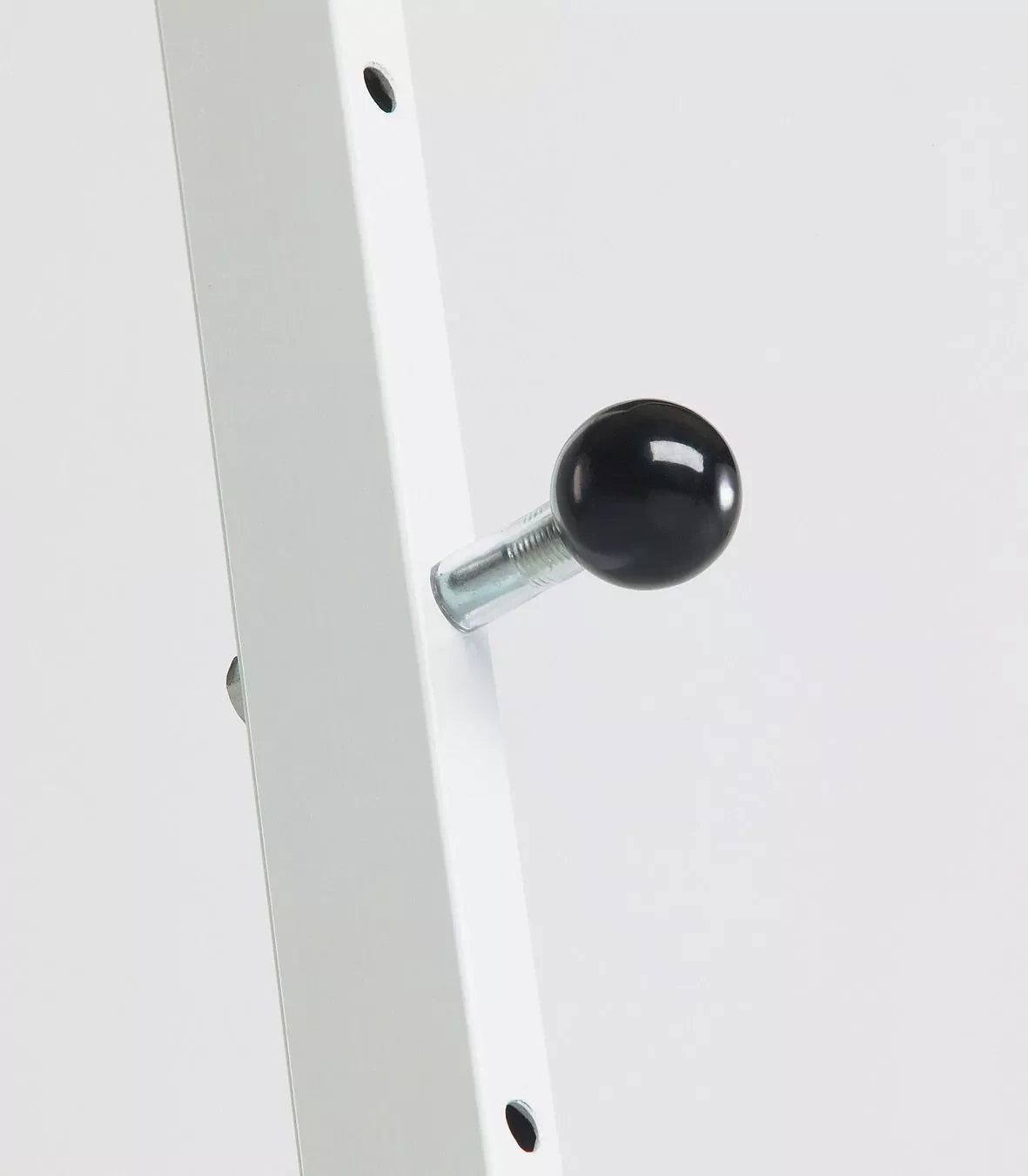 Bordenezel mobiel Chavez - 3 hoogtes - Eenvoudige montage - Geëmailleerd staal - Wit Krijtborden