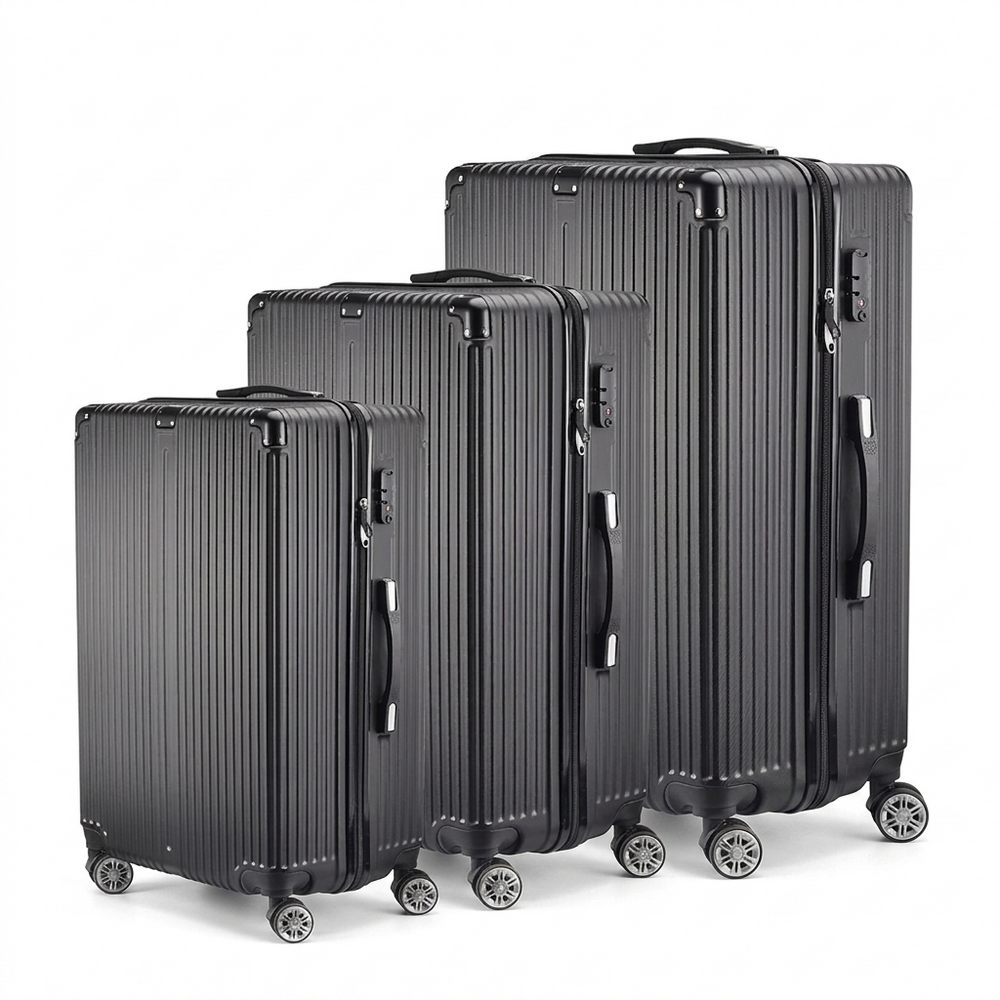 Complete Koffer Set - Kunststof - Met Slot