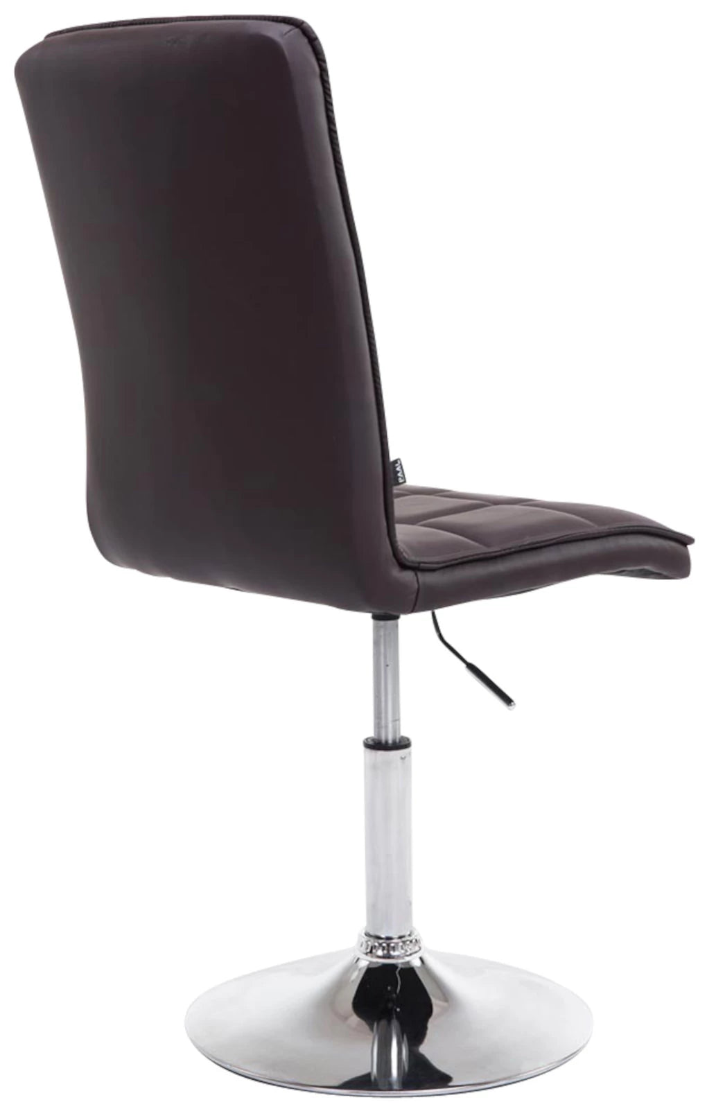 In And OutdoorMatch Barstoelen Nelida - Bruin en Metaal - Set van 2 - Kunstleer - Hoogwaardige bekleding - Decoratieve barstoel - Stijlvolle barkruk - Eigentijdse look Barkrukken / hocker