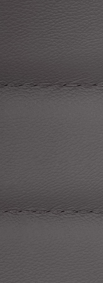 In And OutdoorMatch Bureaustoel Aviana - Grijs - Echt leer - Hoogwaardige bekleding - Comfortabel gevoerd - Luxe uitstraling Bureaustoel