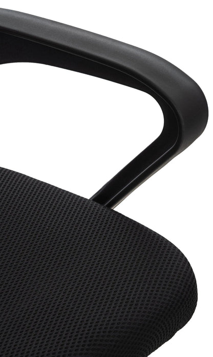 In And OutdoorMatch Bureaustoel Benjamin - Polyester - Mesh hoes - Kunststof frame - Gamestoel Bureaustoel