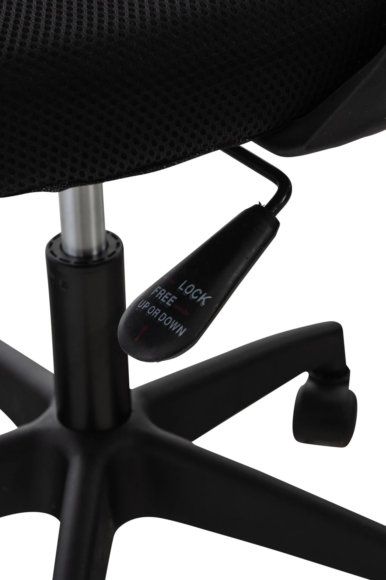 In And OutdoorMatch Bureaustoel Benjamin - Polyester - Mesh hoes - Kunststof frame - Gamestoel Bureaustoel