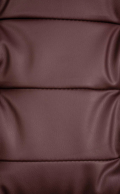 In And OutdoorMatch Bureaustoel Orson - Wijnrood - Voetensteun - Kunstleer - Exclusieve Bureaustoel - Hoogwaardige Bekleding - Comfortabele Bureaustoel - Luxe Uitstraling Bureaustoel