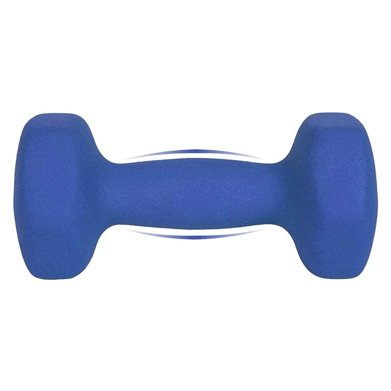 In And OutdoorMatch Dumbbells Set Darion - 2x2.5kg - Krachttraining - Thuis - Gym - Blauw Dumbell set