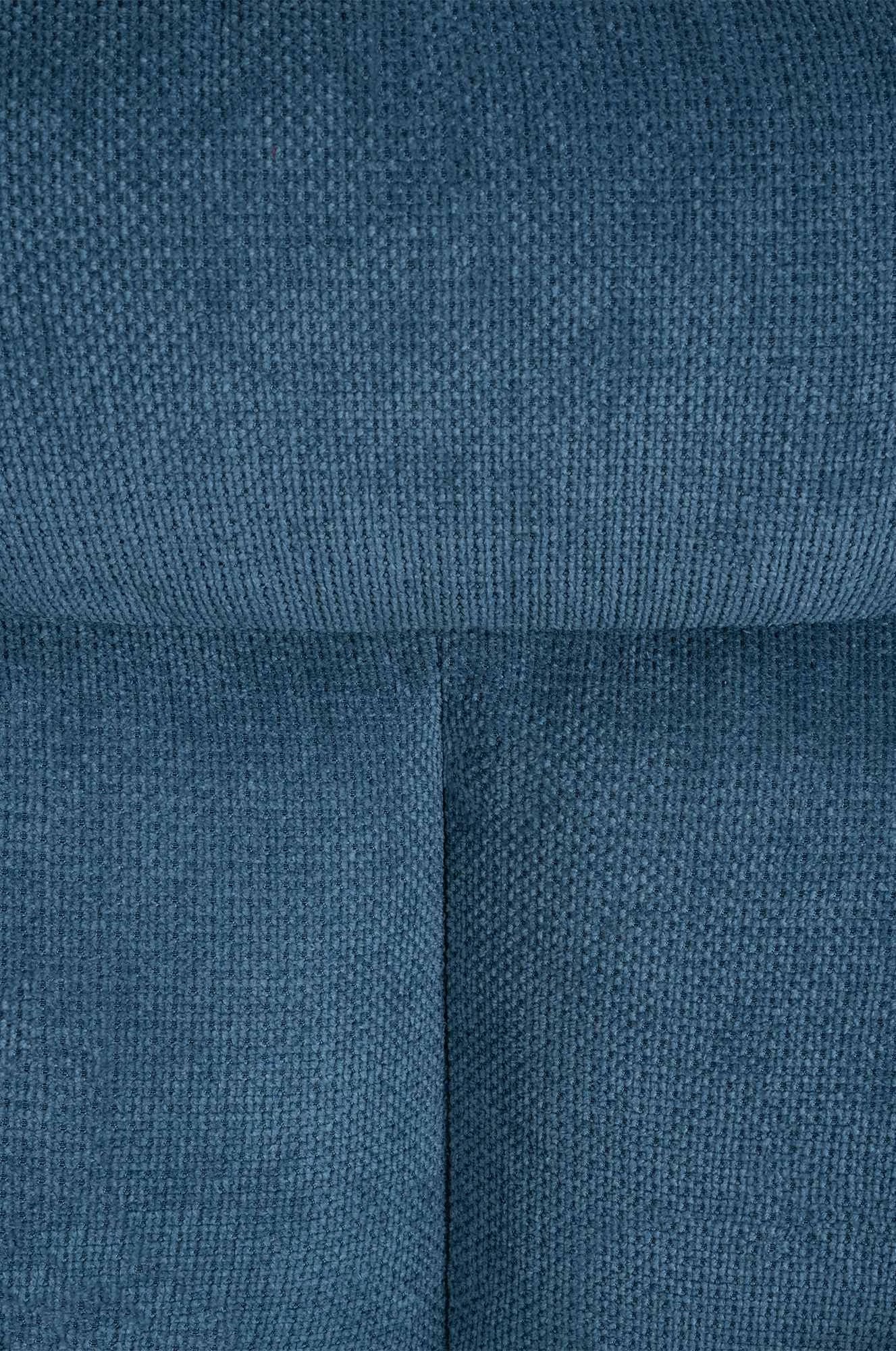 In And OutdoorMatch Eetkamerstoel Bruce - Blauw - Stof - Met Armleuning - Hoogwaardige Bekleding - Stijlvolle Eetkamerstoel - Deluxe Look Eetkamerstoel