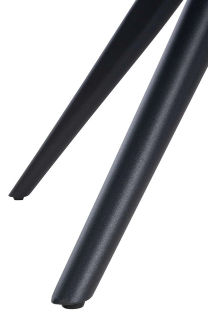 In And OutdoorMatch Eetkamerstoel Bruce - Blauw - Stof - Met Armleuning - Hoogwaardige Bekleding - Stijlvolle Eetkamerstoel - Deluxe Look Eetkamerstoel