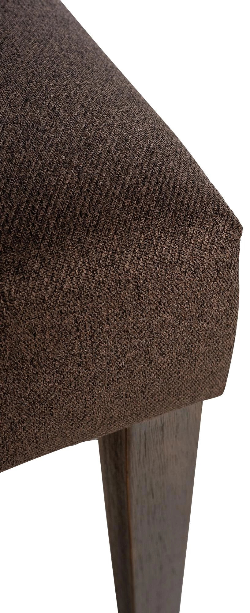 In And OutdoorMatch Eetkamerstoel Faron - Bruin - Set van 2 - Stof - Hoge kwaliteit bekleding - Tijdloze eetkamerstoel - Vintage Look Eetkamerstoel