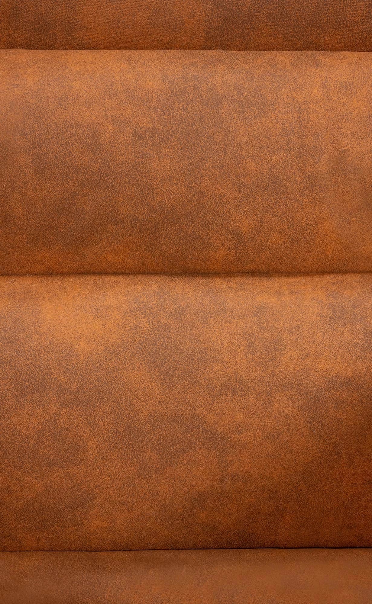 In And OutdoorMatch Eetkamerstoel Fatima - Bruin - Met Armleuningen - Fluweel - Hoge Kwaliteit Bekleding - Comfortabele en Luxe Eetkamerstoel - Vintage Look Eetkamerstoel