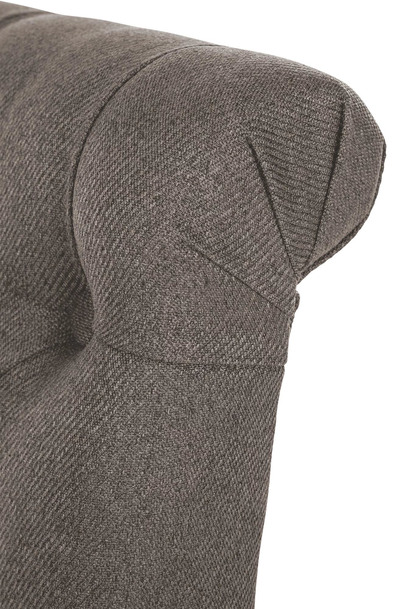 In And OutdoorMatch Eetkamerstoel Vera - Grijs - Stof - Hoge kwaliteit bekleding - Tijdloze eetkamerstoel - Vintage Look Eetkamerstoel