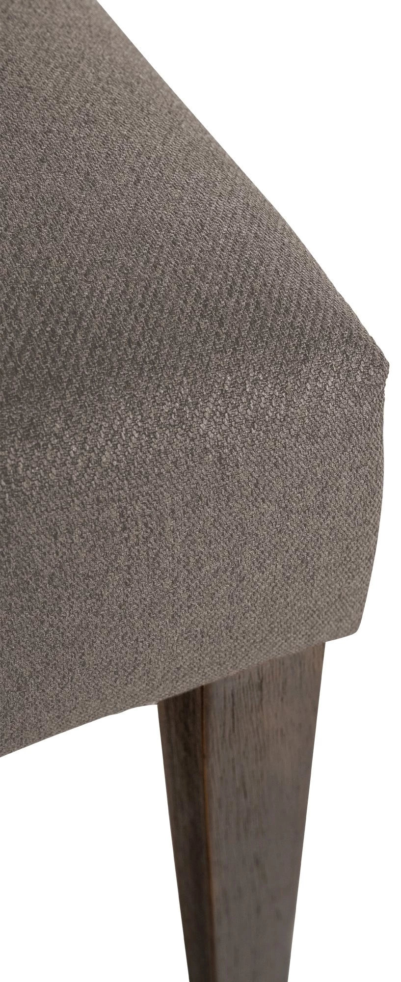 In And OutdoorMatch Eetkamerstoel Vera - Grijs - Stof - Hoge kwaliteit bekleding - Tijdloze eetkamerstoel - Vintage Look Eetkamerstoel