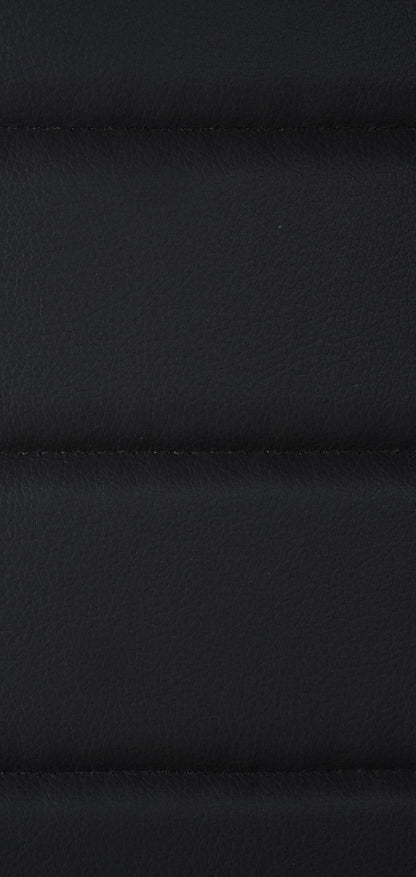 In And OutdoorMatch Eetkamerstoelen Jimmy - Zwart - Set van 6 - Kunstleer - Hoogwaardige bekleding - Luxe eetkamerstoelen - Stijlvolle uitstraling Eetkamerstoel