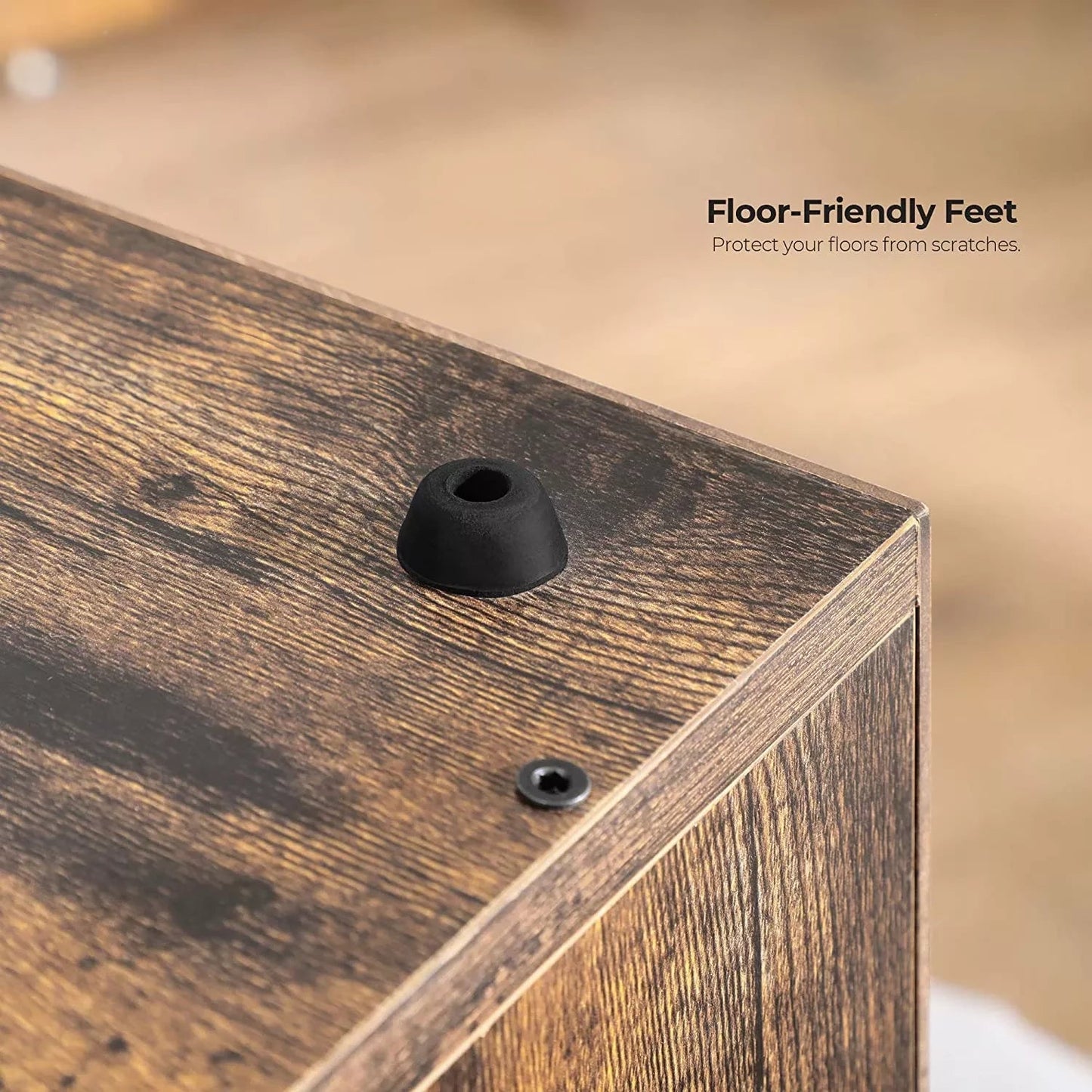 In And OutdoorMatch Kattenbak Annie - Kattenhuis - Met Deurtjes - Vintage Bruin/Zwart Kattenbak / kattenbak