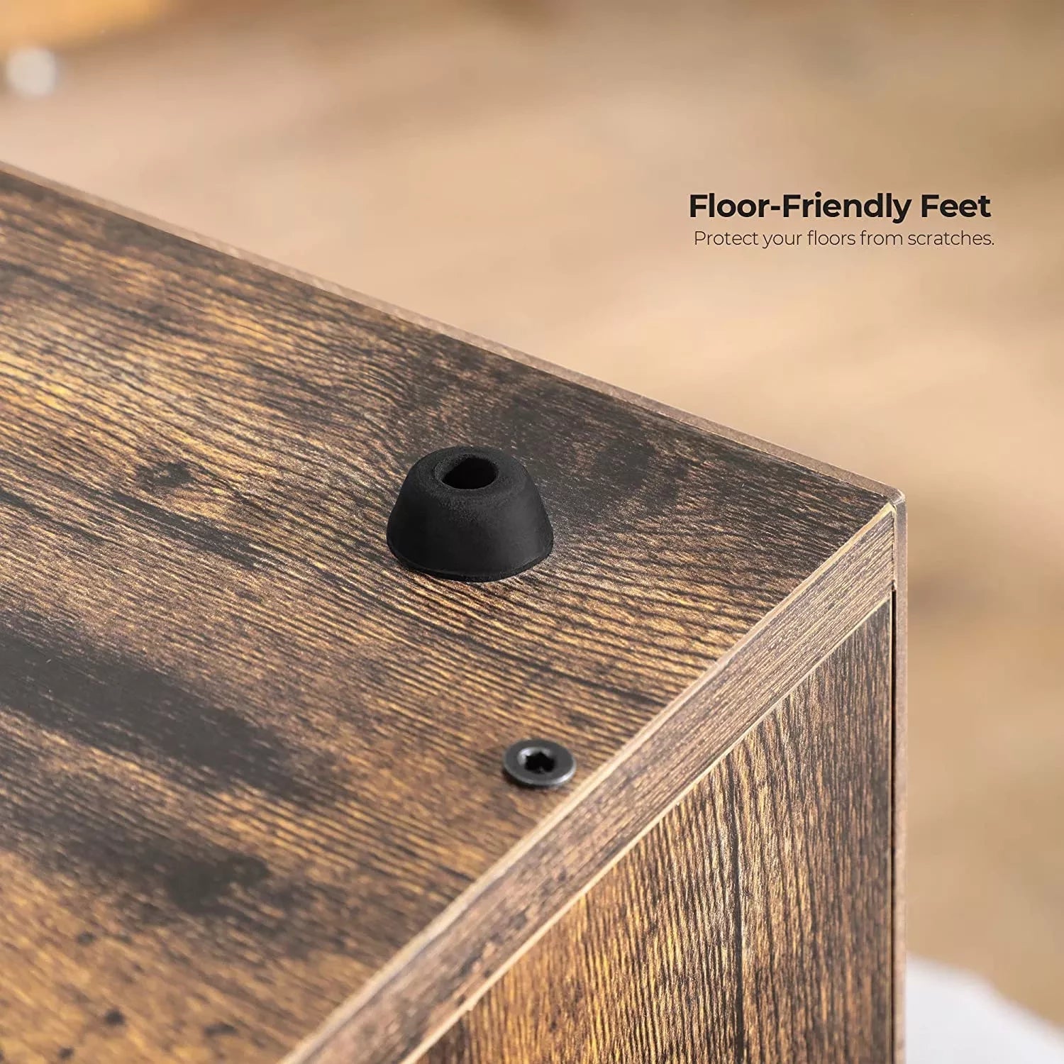 In And OutdoorMatch Kattenbak Annie - Kattenhuis - Met Deurtjes - Vintage Bruin/Zwart Kattenbak / kattenbak