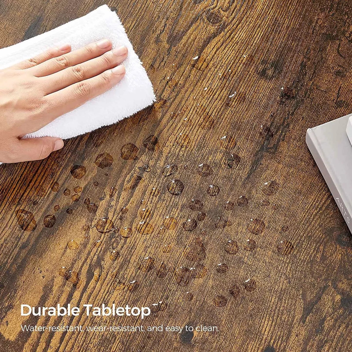 In And OutdoorMatch Kattenbak Casimir - Kattenhuis - Met Deurtjes - Vintage Bruin/Zwart Kattenbak / kattenbak