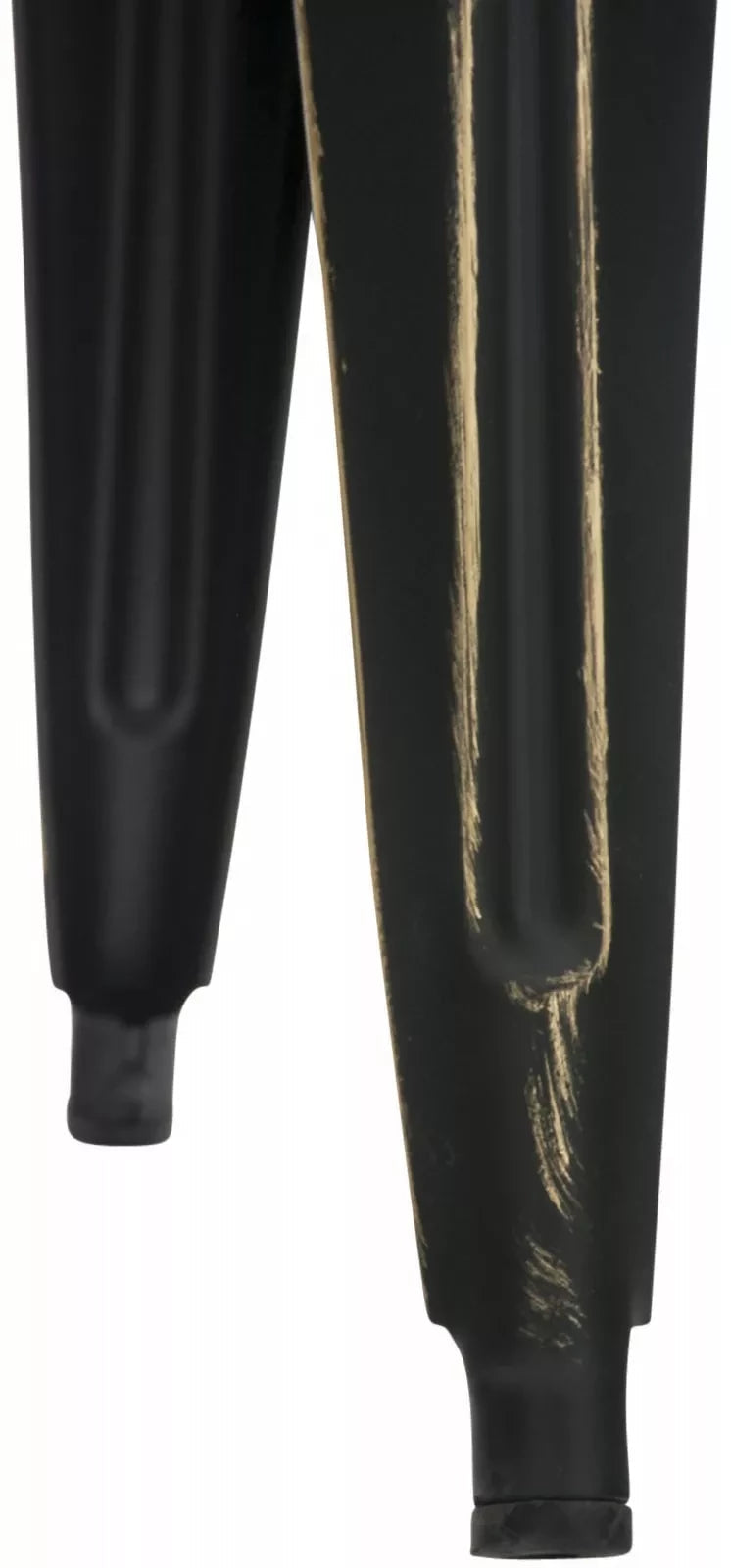 In And OutdoorMatch Kruk Tessie - zwart- metaal - vintage look - set van 4 - stapelbaar - zithoogte 46cm - industrieel stool