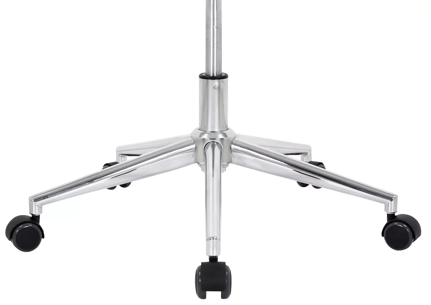 In And OutdoorMatch Luxe Bureaustoel Greta - Creme kunstleer - Met Rugleuning en Armleuning - In hoogte verstelbaar - Ergonomisch Bureaustoel