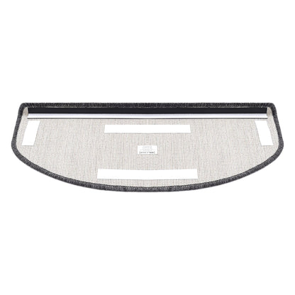 In And OutdoorMatch Trapmat Zico - Set van 15 - Rond - Zelfklevend - 65x24cm Trap mat