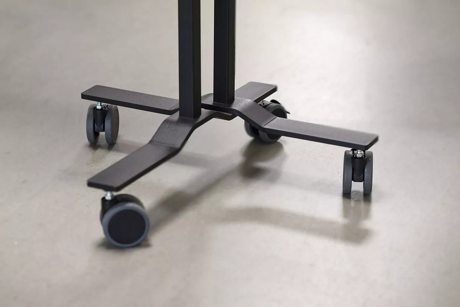 Mobiel werkbord PRO Patti - Geverfd staal - Wit - Weekplanner - Maandplanner - Jaarplanner - Magnetisch - 120x150cm Whiteboards