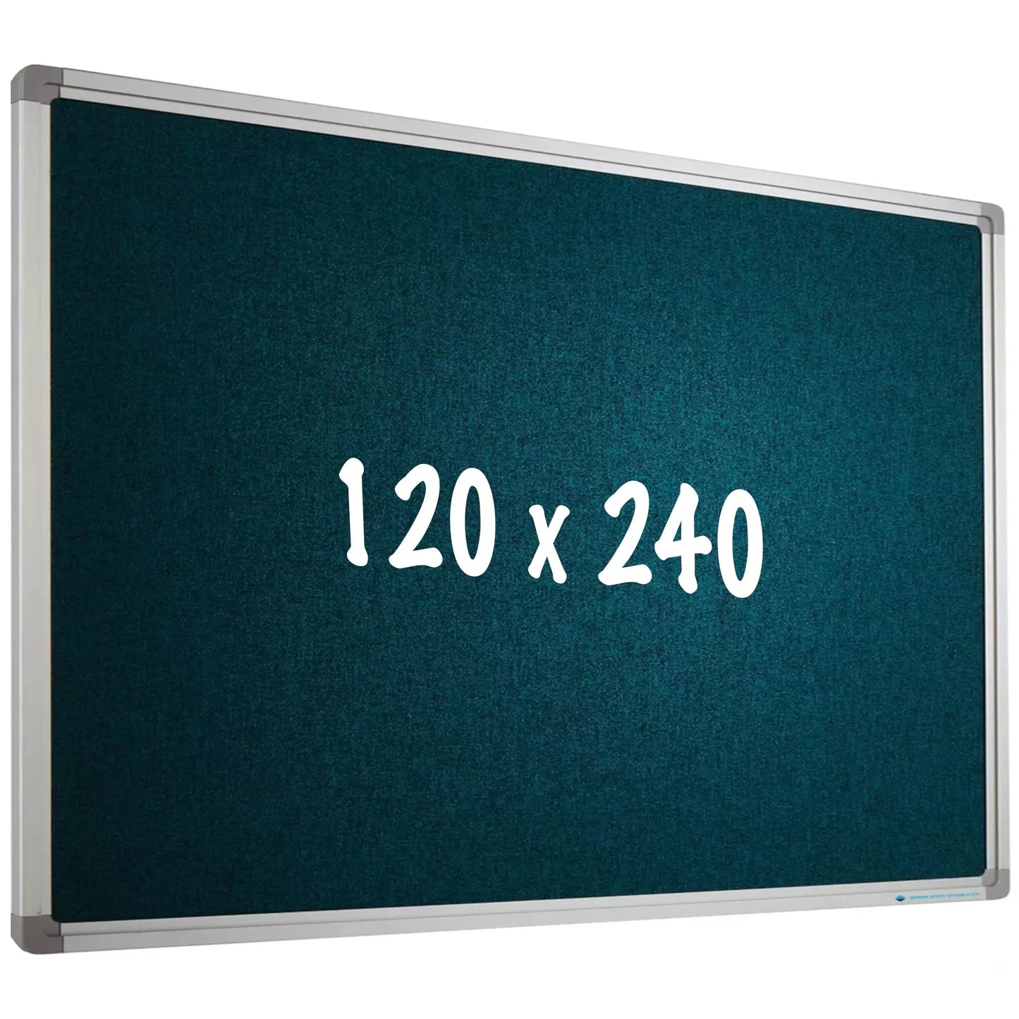 Prikbord Camira stof PRO Amalia - Aluminium frame - Eenvoudige montage - Punaises - Prikborden - 120x240cm prikbord