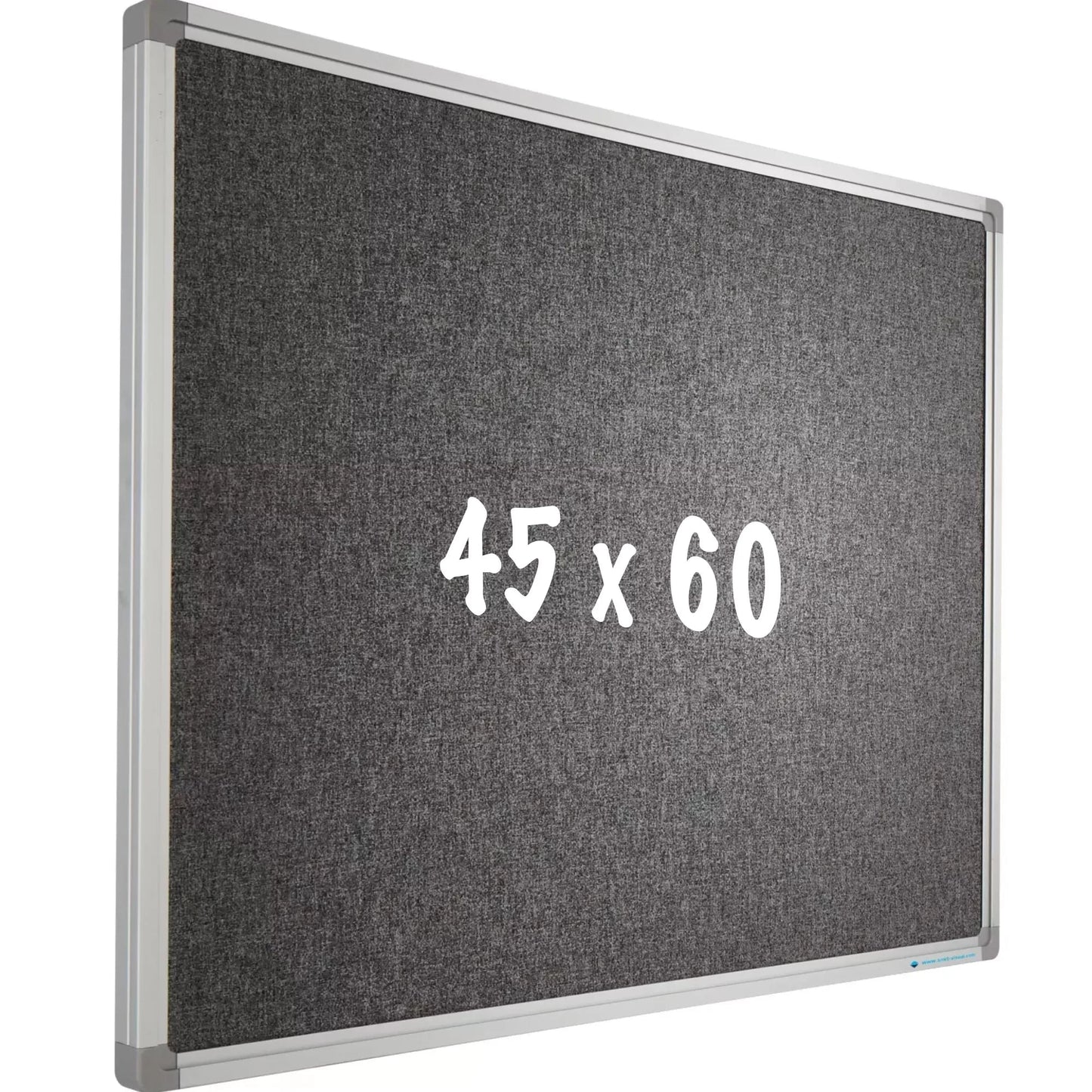 Prikbord Camira stof PRO Reyes - Aluminium frame - Eenvoudige montage - Punaises - Prikborden - 45x60cm prikbord