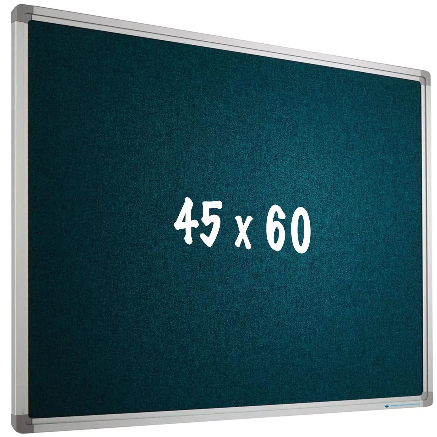 Prikbord Camira stof PRO Solomon - Aluminium frame - Eenvoudige montage - Punaises - Prikborden - 45x60cm prikbord