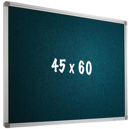Prikbord Camira stof PRO Solomon - Aluminium frame - Eenvoudige montage - Punaises - Prikborden - 45x60cm prikbord