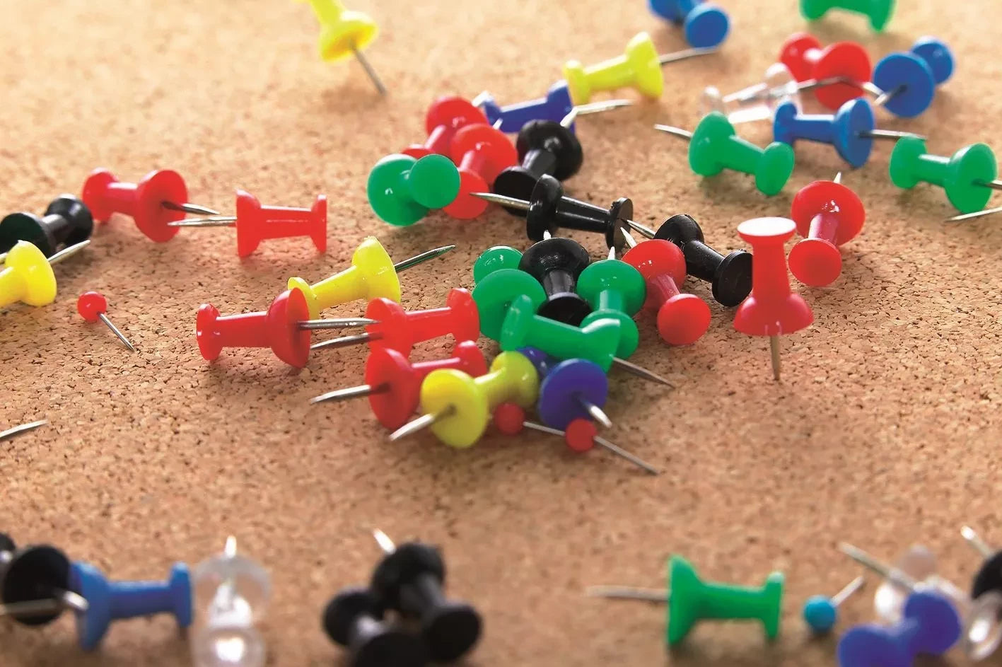 Prikbord kurk PRO Ingrid - Aluminium frame - Eenvoudige montage - Punaises - Prikborden - 45x60cm prikbord