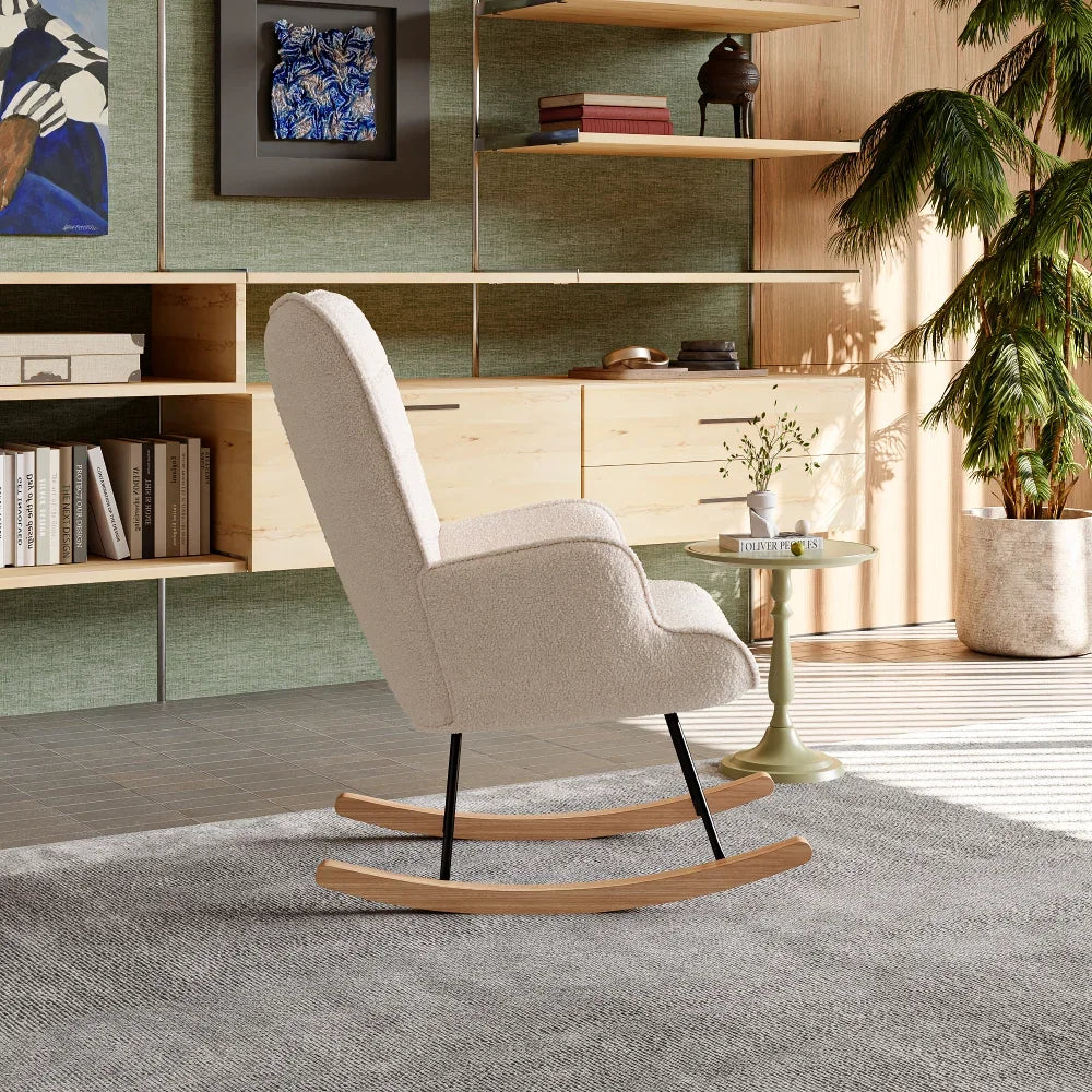 Relaxstoel - Gestoffeerd - Beige