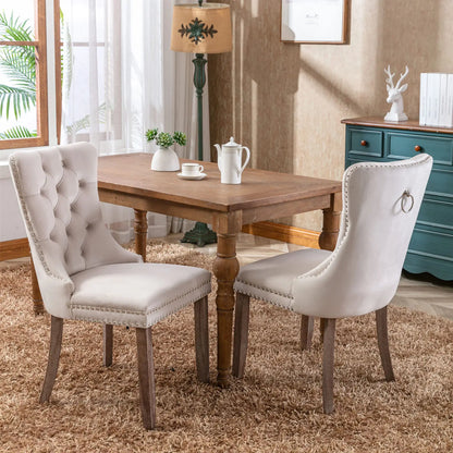 Eetkamerstoelen - Set Van 2 - Zwart - Comfortabele Zitting