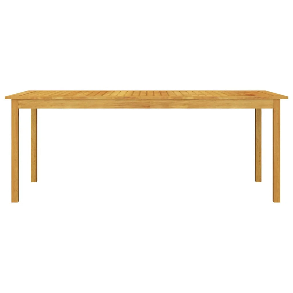 8-persoons Patio Tuinset - Hout - Donkergrijs - 200x100x74cm