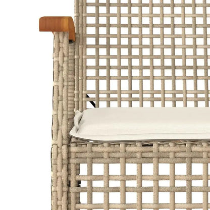 6-Persoons Tuinset - Rotan - Beige