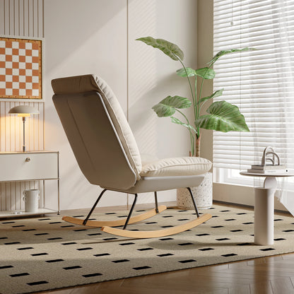 Reclinerstoel - Comfortabele Rugleuning - Beige