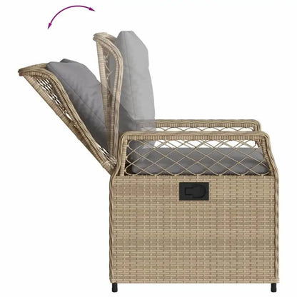 4-persoons Tuinset - 4 Stoelen & Tafel