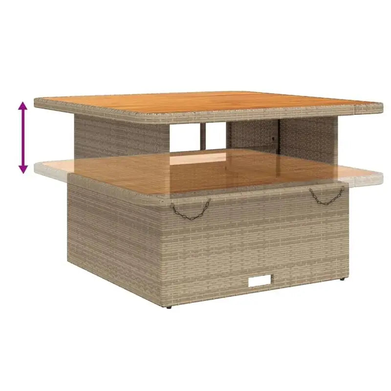 4-persoons Tuinset - 4 Stoelen & Tafel