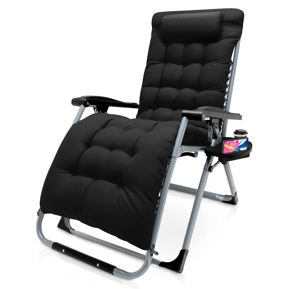 Anti-Gravity Loungestoel - Verstelbaar - Zwart