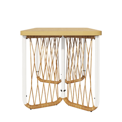 6-persoons Tuinset - Met kussens & tafel - Wit
