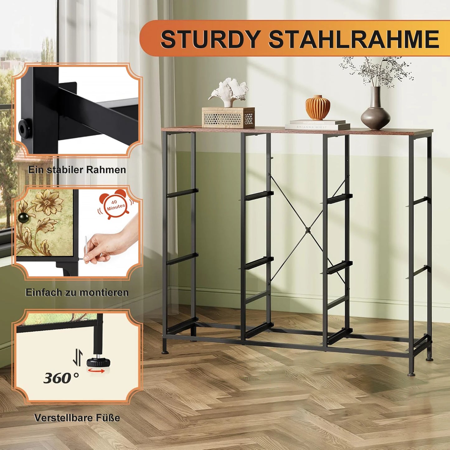 Houten Dressoir - Vintage - 100cm breed