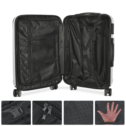 3-delige Koffer Set - Zilver - 51/61/71 cm