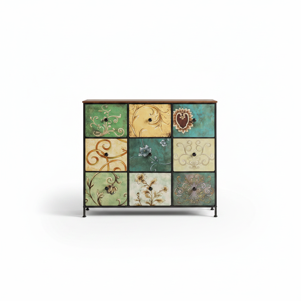 Houten Dressoir - Vintage - 100cm breed