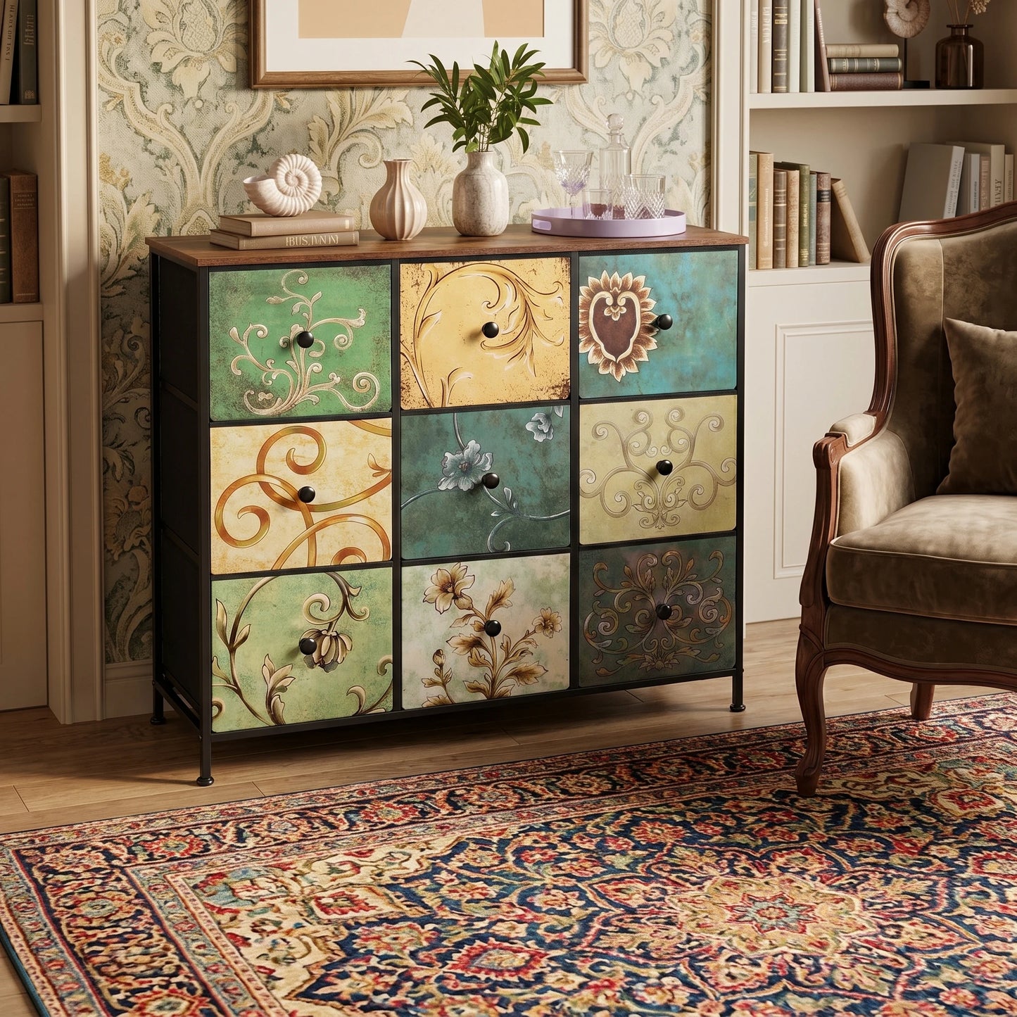 Houten Dressoir - Vintage - 100cm breed