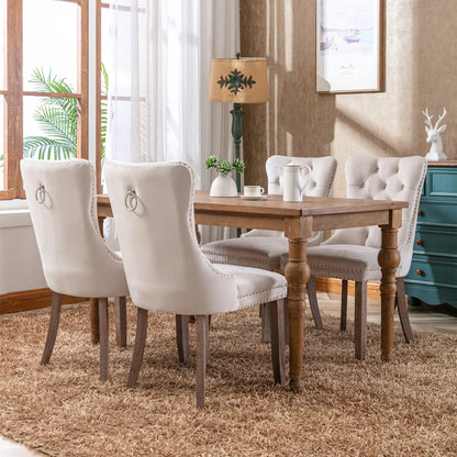 Eetkamerstoelen - Set Van 2 - Zwart - Comfortabele Zitting