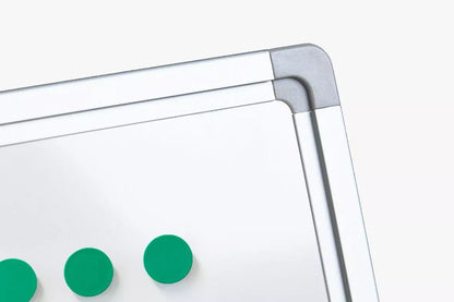 Whiteboard geëmailleerd staal Marlon - Wit - Magnetisch - 100x150cm Whiteboards